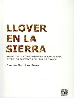 cover image of Llover en la sierra